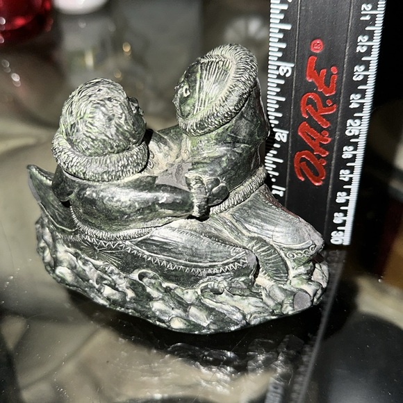 A Wolf Original Art Sculpture Handmade
Canada Soapstone Eskimo Couple
Canoe - Picture 2 of 6